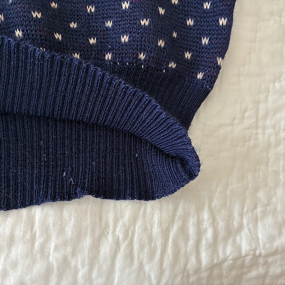 1940s Jantzen Vintage Wool Ski Sweater M/42 - Picture 6 of 10